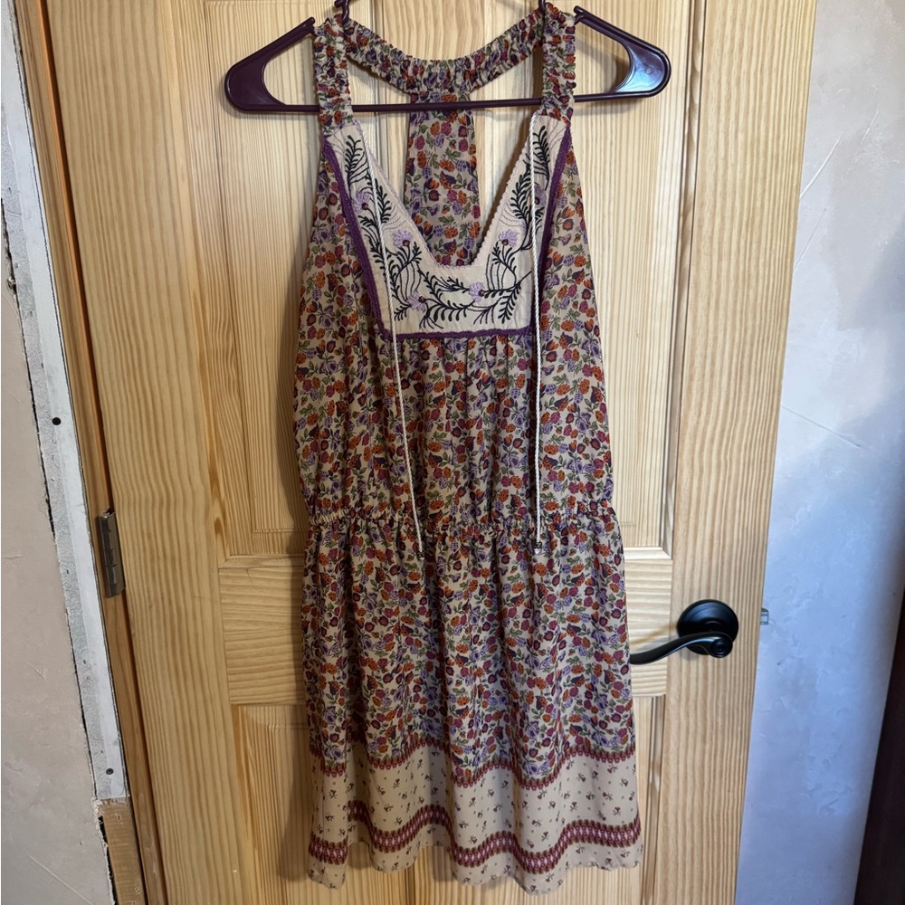 Jessica Simpson Embroidered Floral Dress